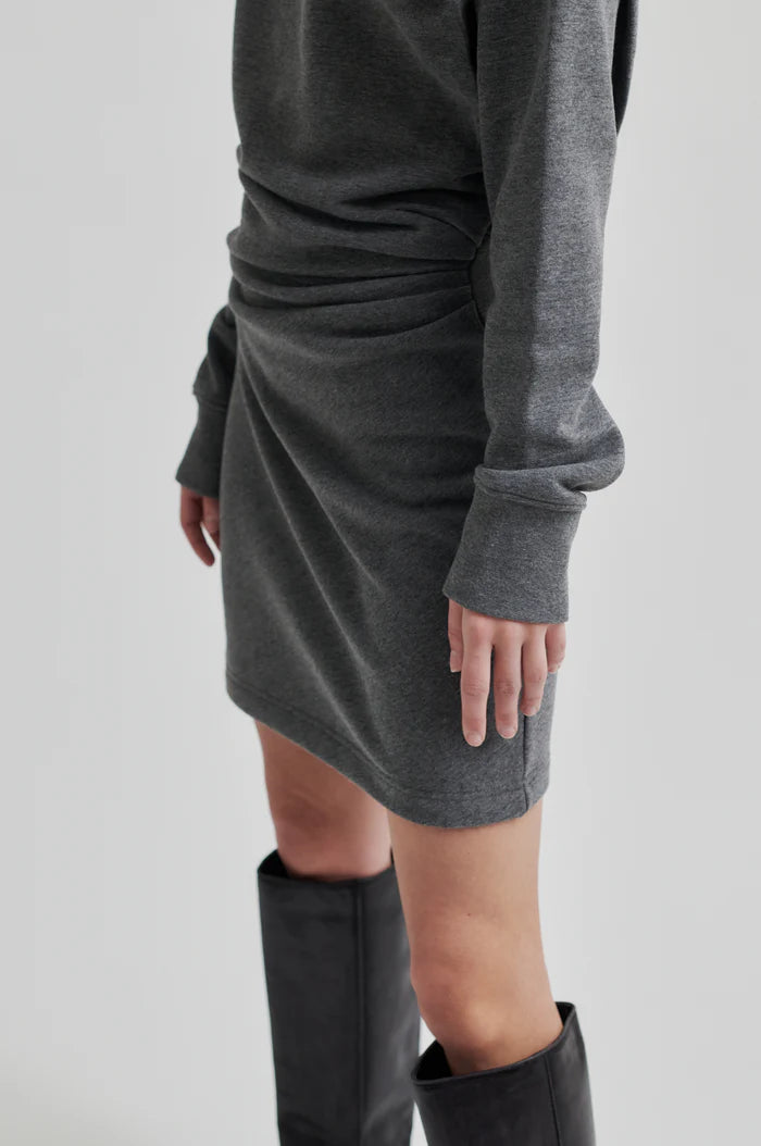 SECOND FEMALE ABADELL SWEAT DRESS GREY