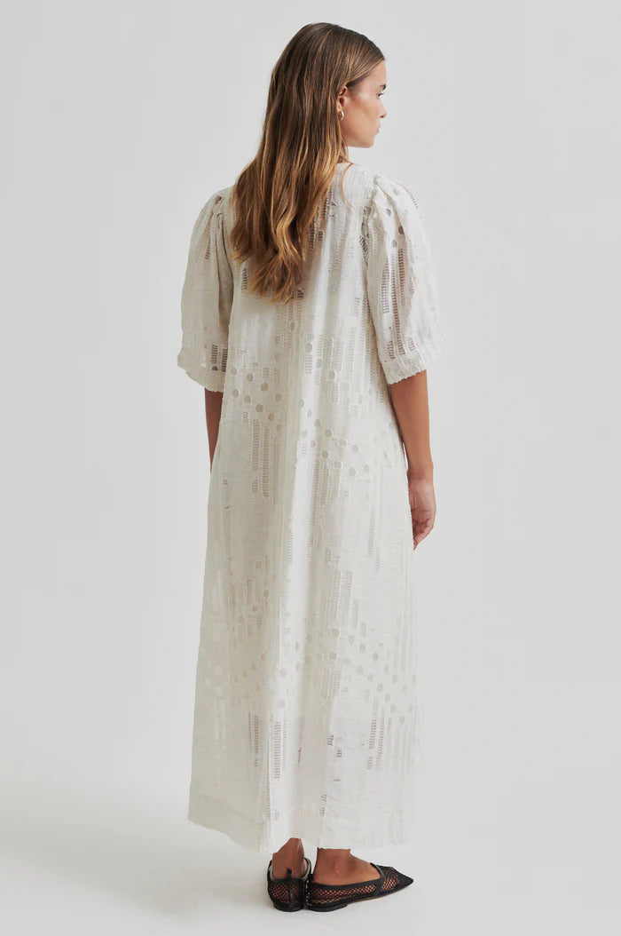 SECOND FEMALE NETE DRESS MILK