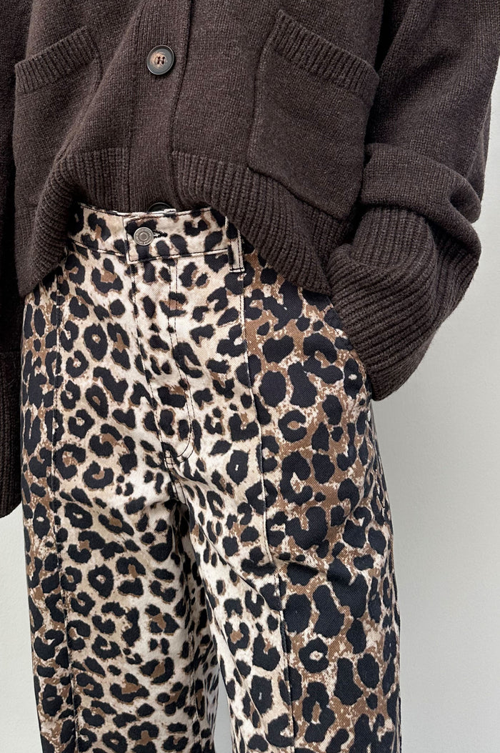 SECOND FEMALE ALEO JEANS LEOPARD