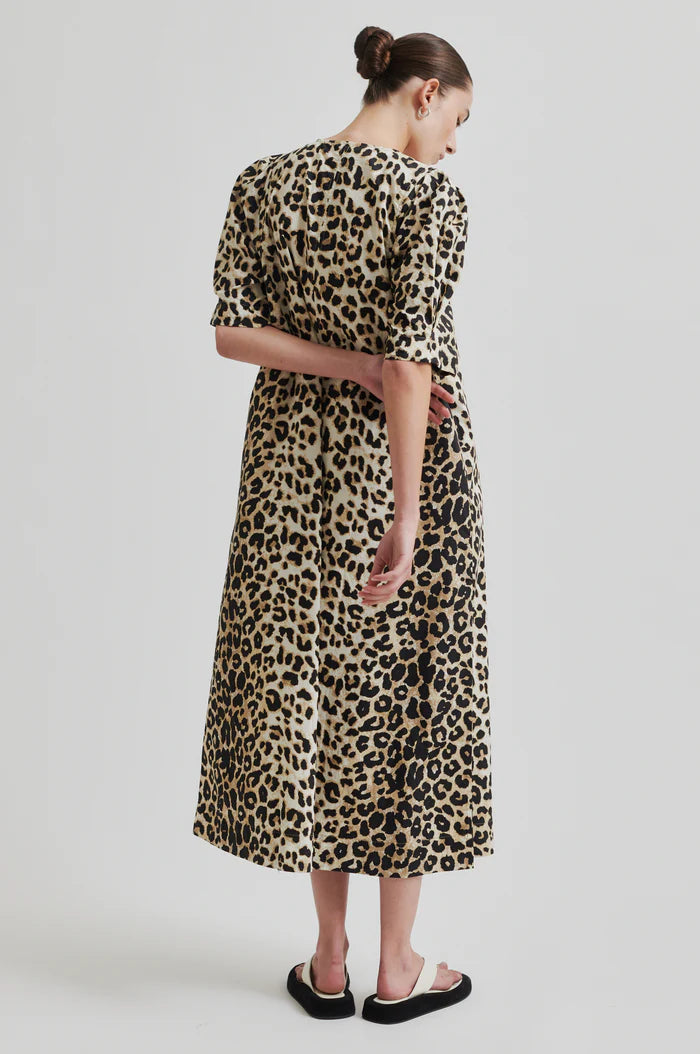 SECOND FEMALE LEOA MAXI DRESS LEOPARD