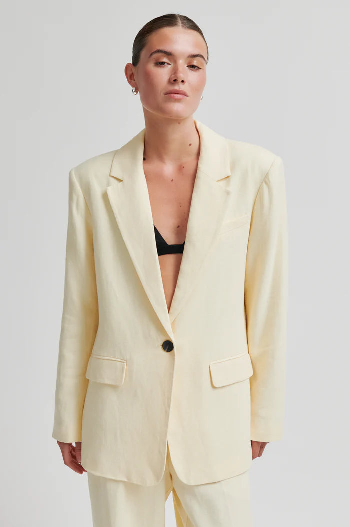 SECOND FEMALE LINO BLAZER - S. LABELS