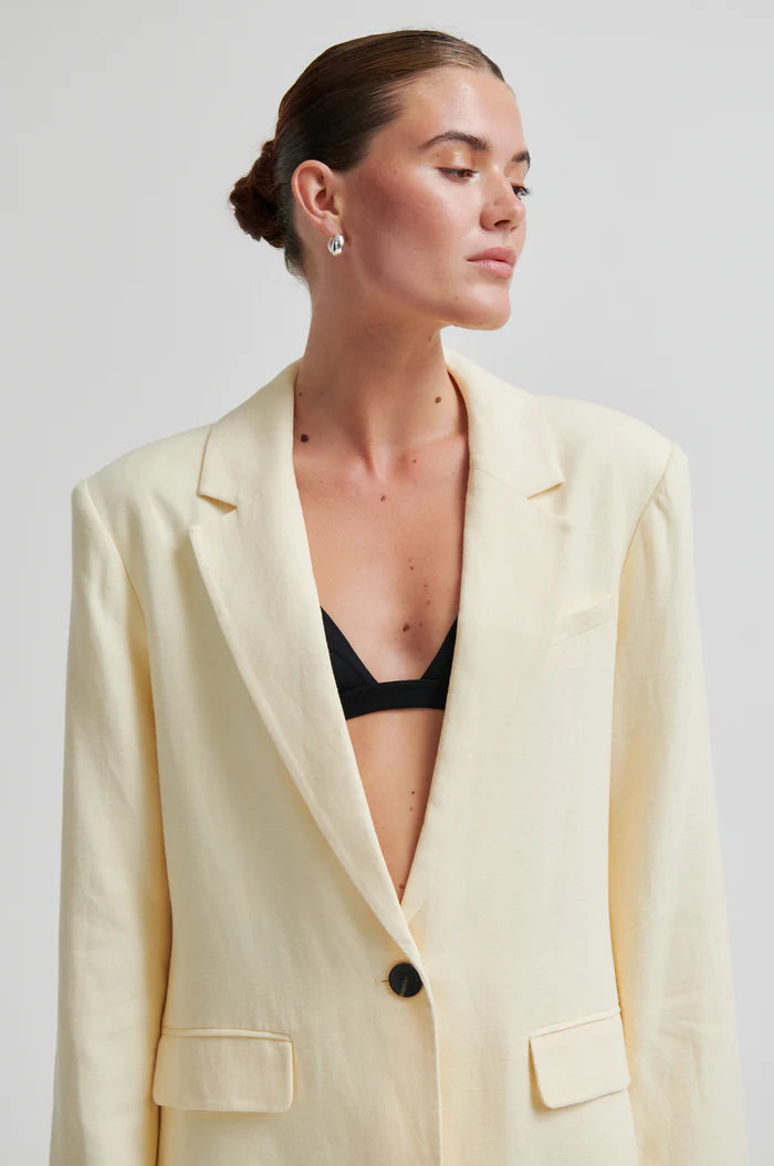 SECOND FEMALE LINO BLAZER - S. LABELS