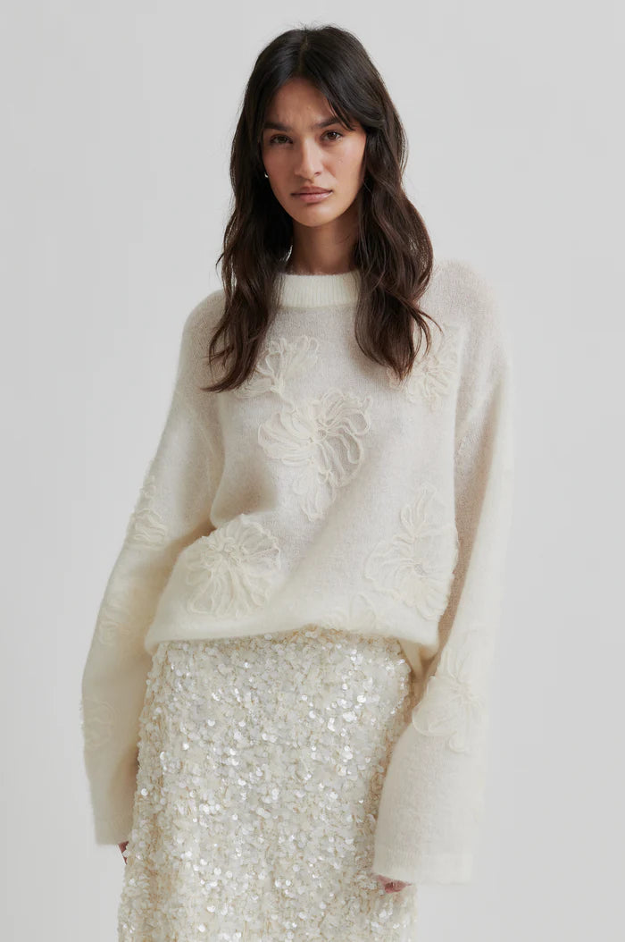 SECOND FEMALE BELLAROSE KNIT CREAM