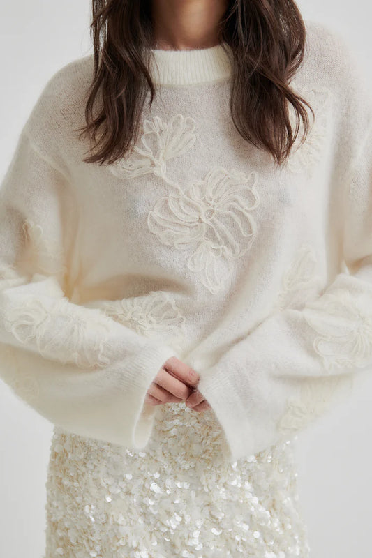 SECOND FEMALE BELLAROSE KNIT CREAM