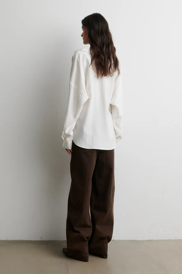 SECOND FEMALE TIMELINE BLOUSE CREAM