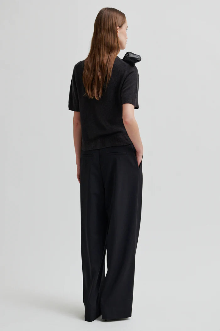 SECOND FEMALE LEARA KNIT ZWART