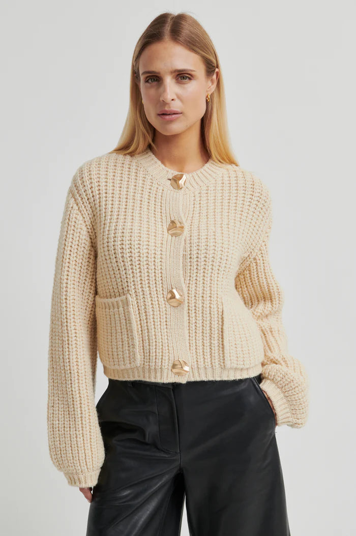 SECOND FEMALE ULRIKKE VEST BEIGE - S. LABELS
