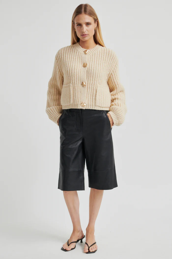 SECOND FEMALE ULRIKKE VEST BEIGE - S. LABELS