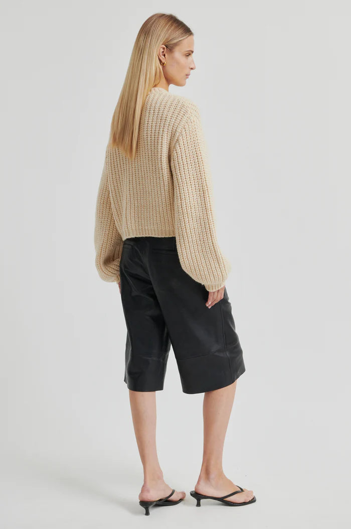 SECOND FEMALE ULRIKKE VEST BEIGE - S. LABELS