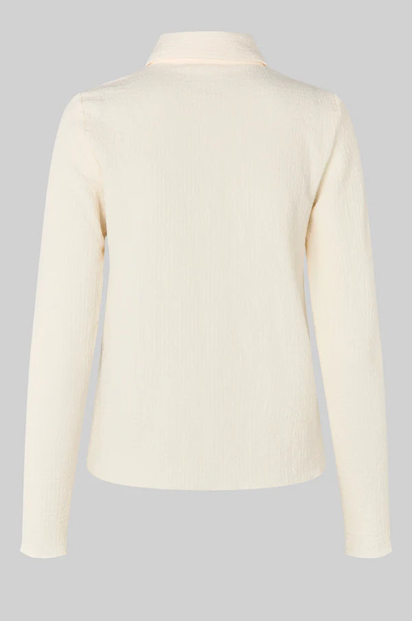 SECOND FEMALE PARIA LS COLLAR TEE TOFU - S. LABELS