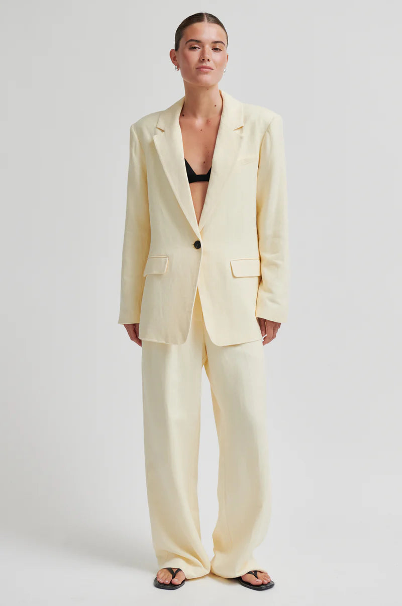 SECOND FEMALE LINO TROUSERS - S. LABELS