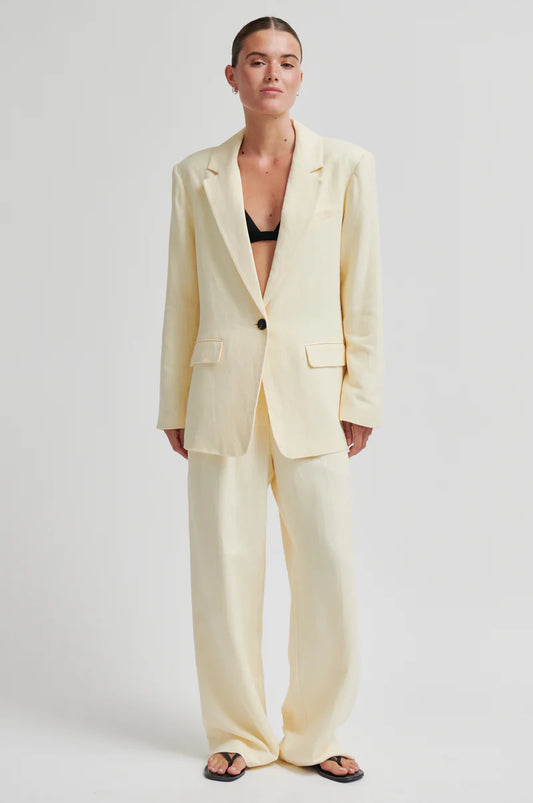 SECOND FEMALE LINO TROUSERS - S. LABELS