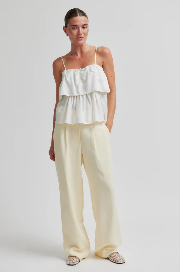 SECOND FEMALE LINO TROUSERS - S. LABELS