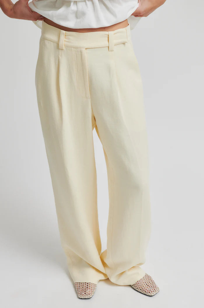 SECOND FEMALE LINO TROUSERS - S. LABELS