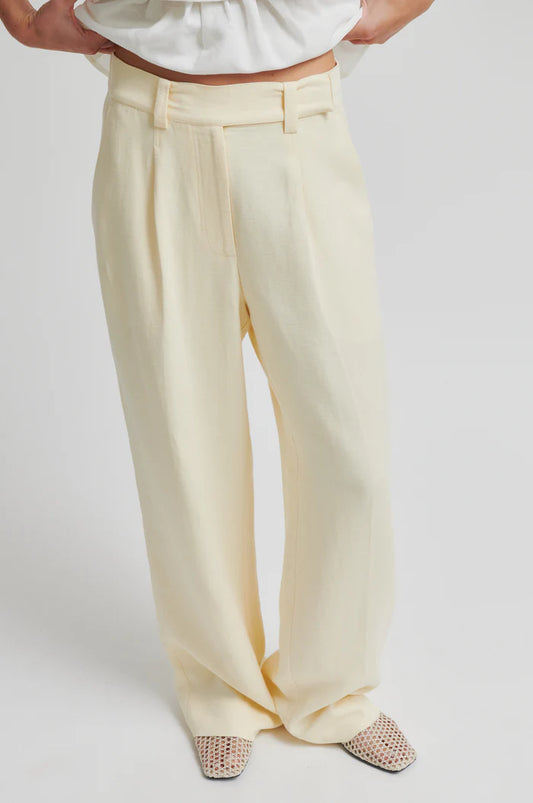 SECOND FEMALE LINO TROUSERS - S. LABELS