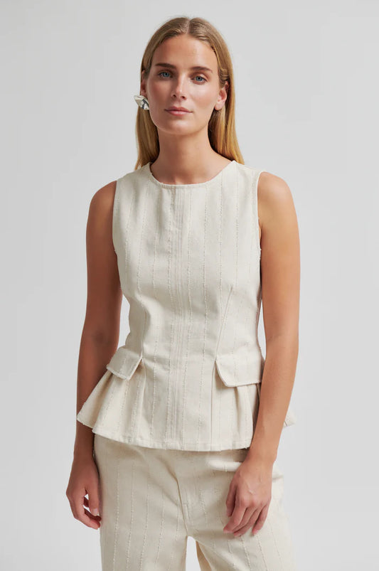 SECOND FEMALE ROSELIA TOP BEIGE