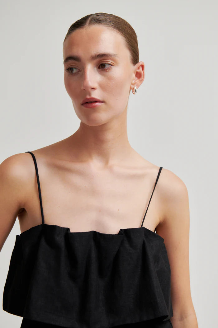 SECOND FEMALE AIE TOP ZWART - S. LABELS