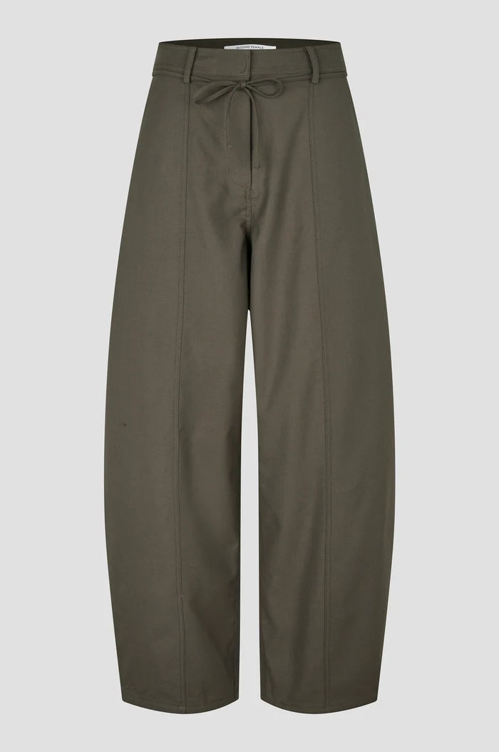 SECOND FEMALE BLINK NEW CARGO TROUSERS BLACK OLIVE