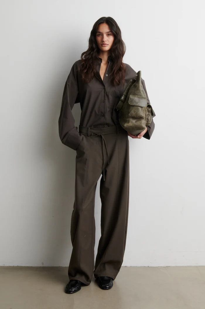 SECOND FEMALE BLINK NEW CARGO TROUSERS BLACK OLIVE
