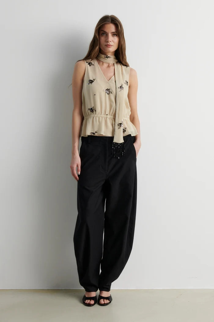 SECOND FEMALE TROUSERS BLINK BLACK