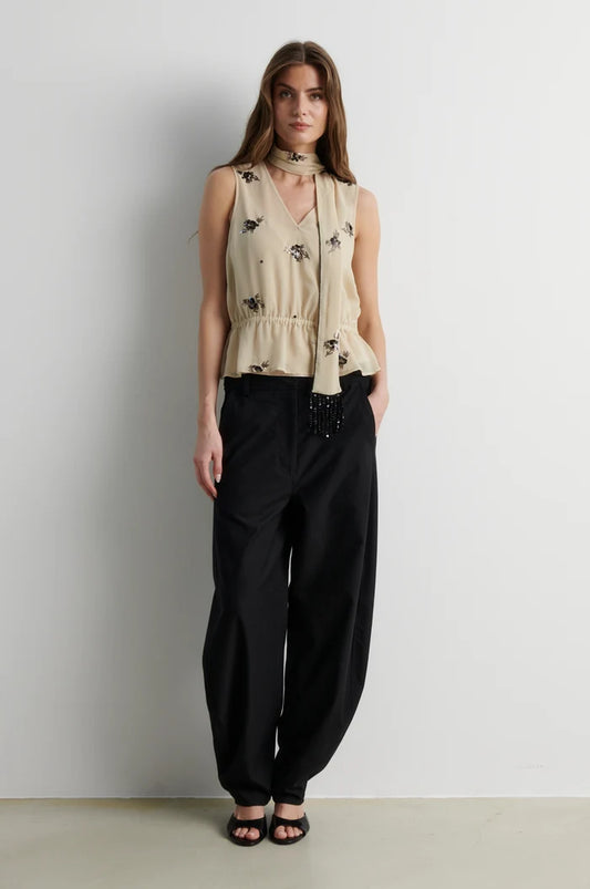 SECOND FEMALE TROUSERS BLINK BLACK
