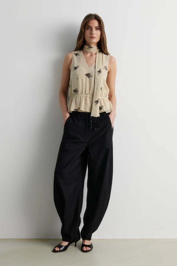 SECOND FEMALE TROUSERS BLINK BLACK