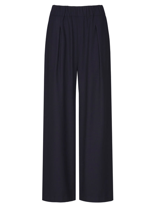 NO MAN'S LAND PANTALON IN WOLMIX DARK SAPPHIRE