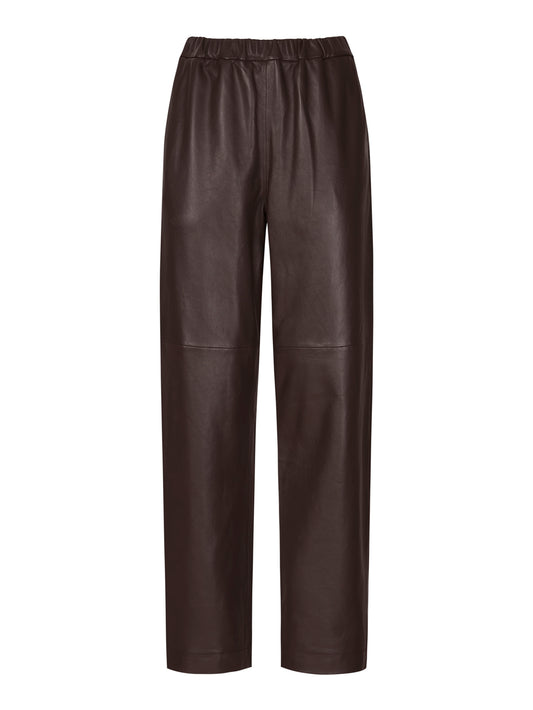 NO MAN'S LAND LEDEREN BROEK COFFEE