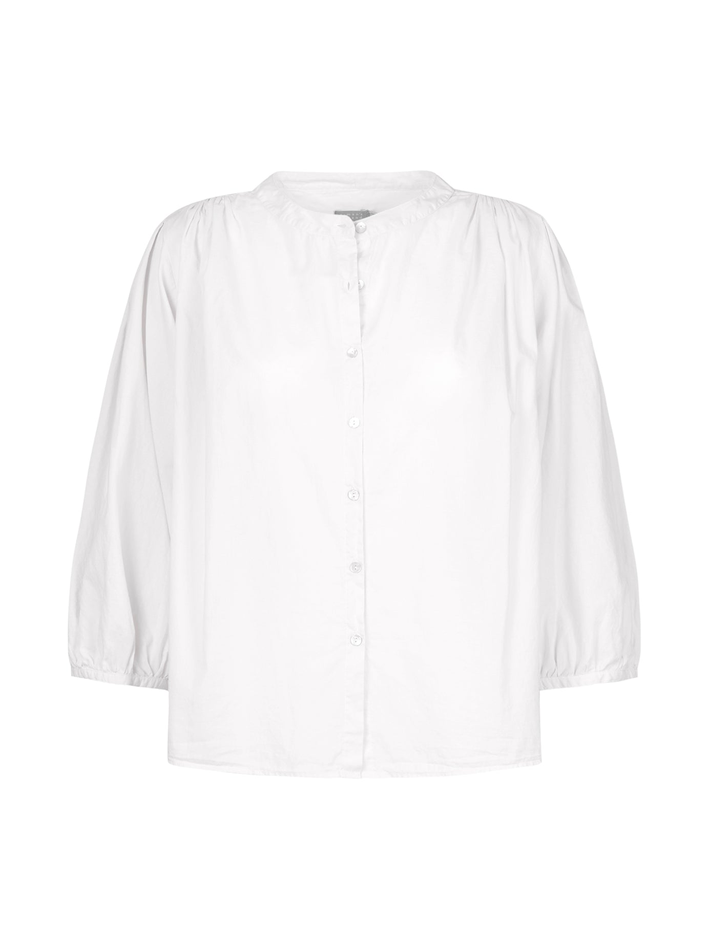 NO MAN'S LAND KATOENEN BLOUSE WIT - S. LABELS