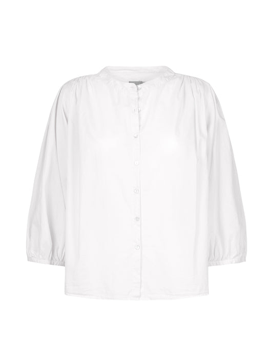 NO MAN'S LAND KATOENEN BLOUSE WIT - S. LABELS