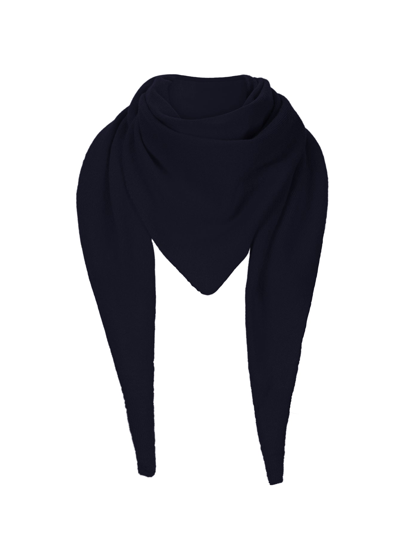 NO MAN'S LAND PUNTSJAAL MERINO CASHMERE DARK NIGHT
