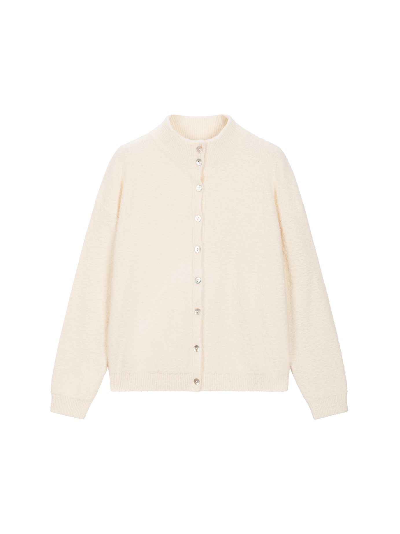 NO MAN'S LAND VEST KATOENMIX IVORY