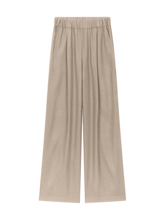 NO MAN'S LAND BANDPLOOI BROEK MET WOLMIX OATMEAL
