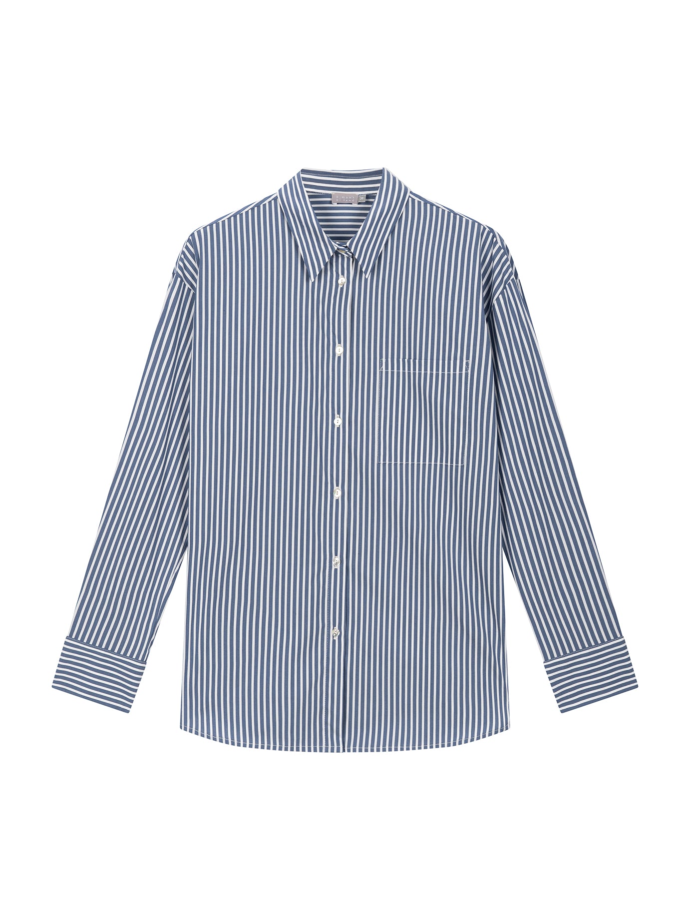 NO MAN'S LAND GESTREEPTE BLOUSE BLAUW
