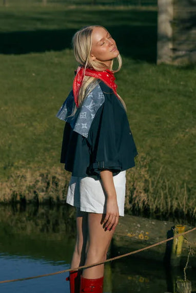 ATTIRE LV CAPE BLUE - S. LABELS