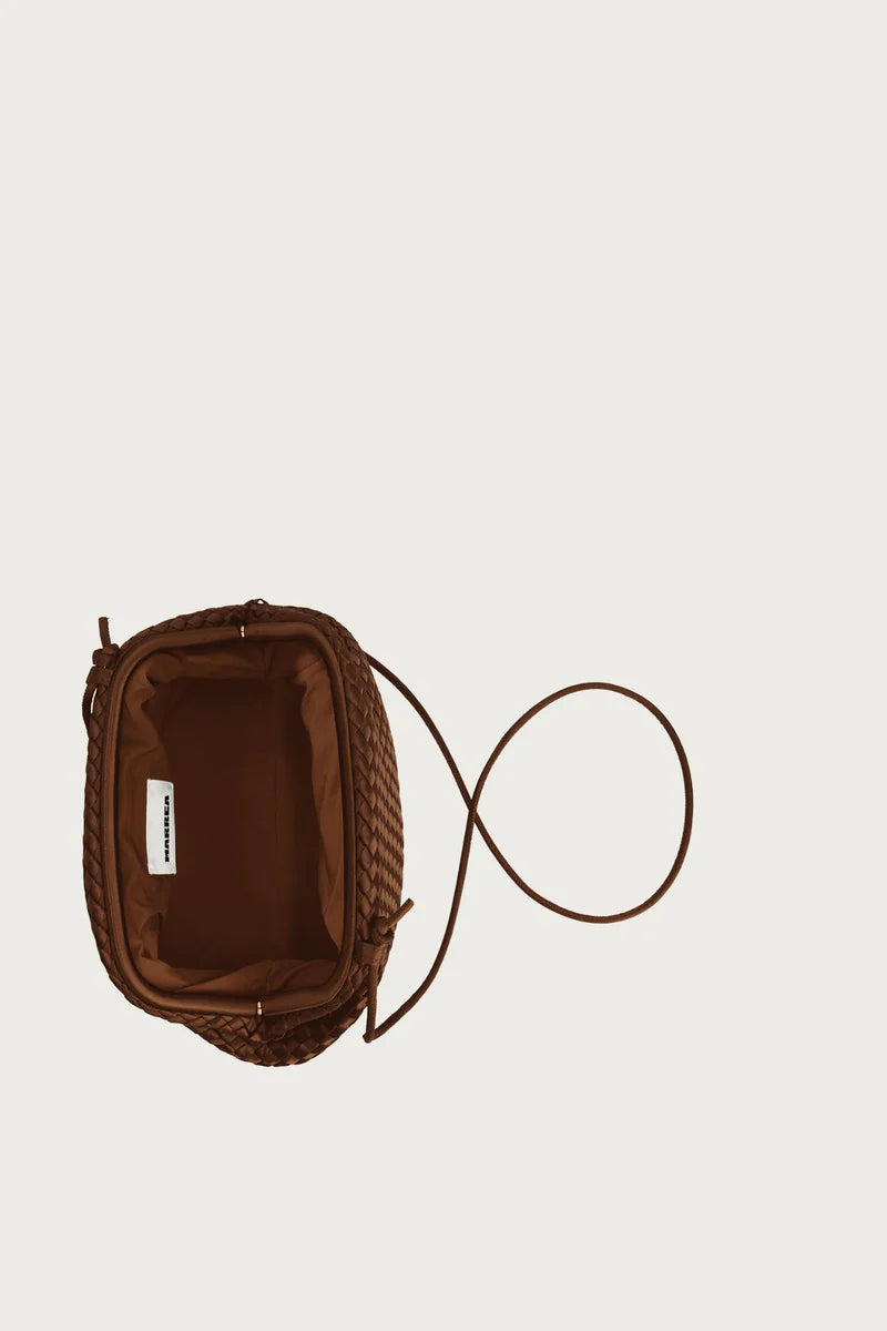 MARREA POUCH AFFOGATO SATIN - S. LABELS
