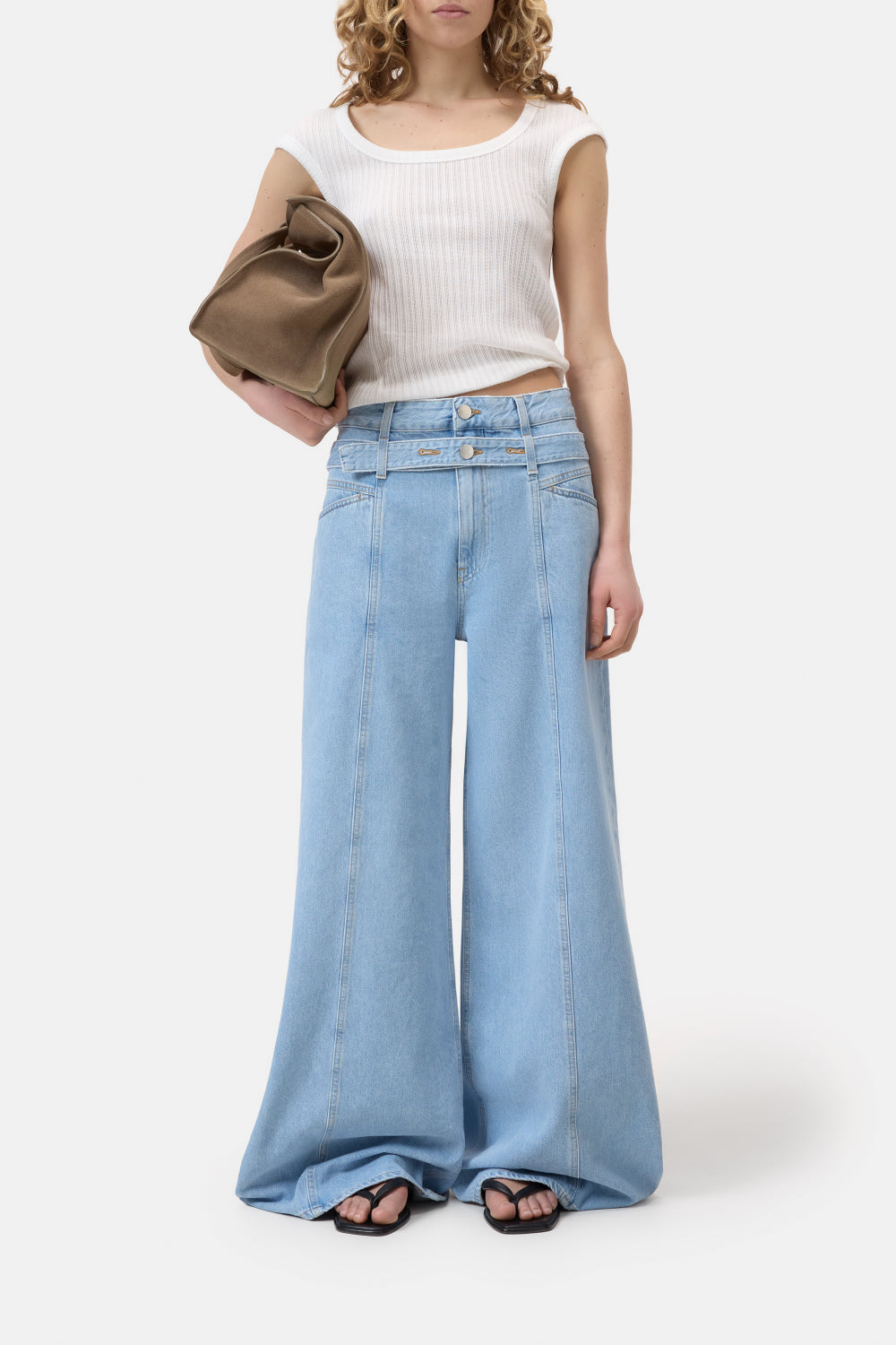 CLOSED ZOYA-X LIGHT BLUE JEANS - S. LABELS
