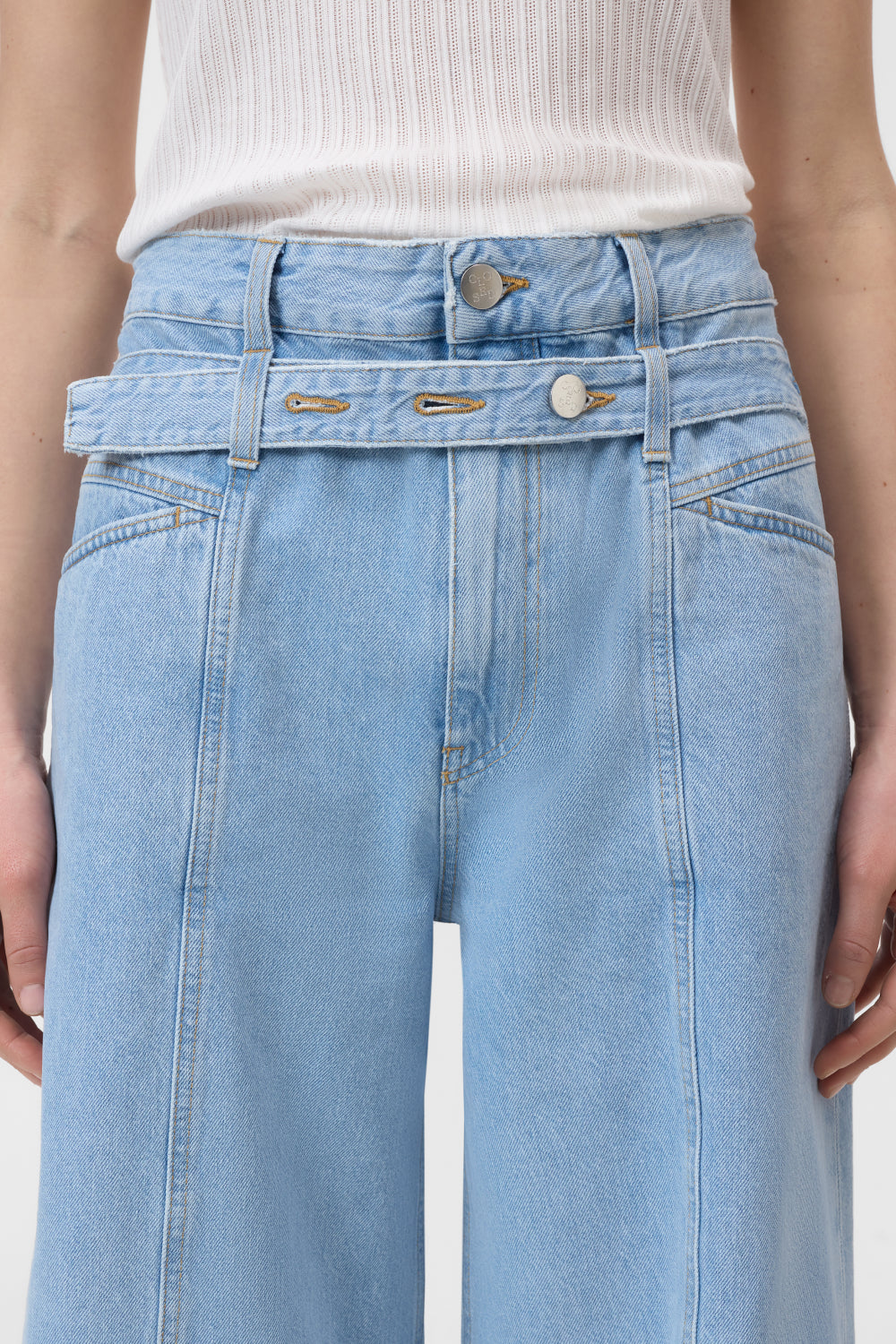 CLOSED ZOYA-X LIGHT BLUE JEANS - S. LABELS