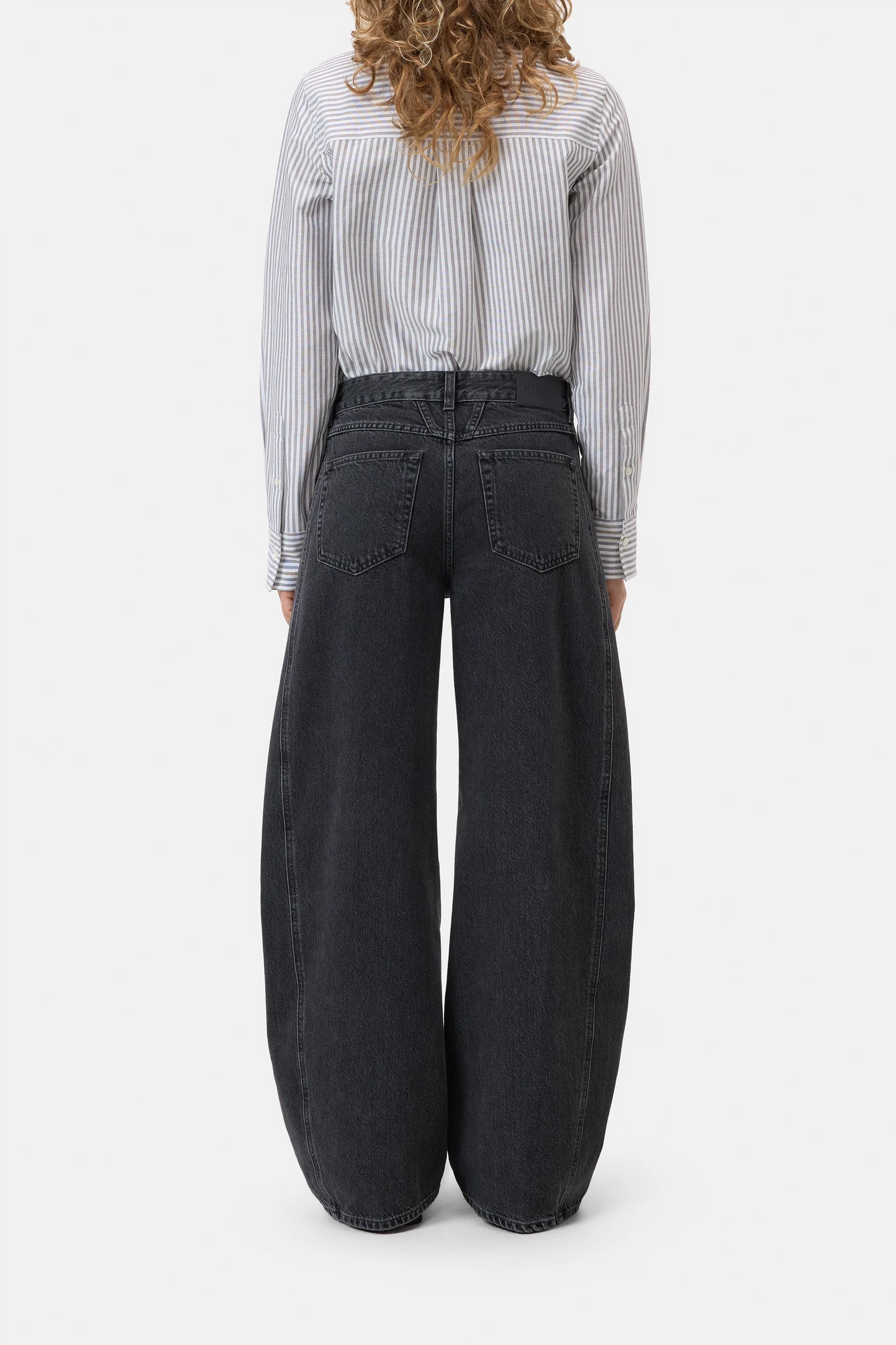 CLOSED TORI-X BARREL JEANS DARK GREY BLACK