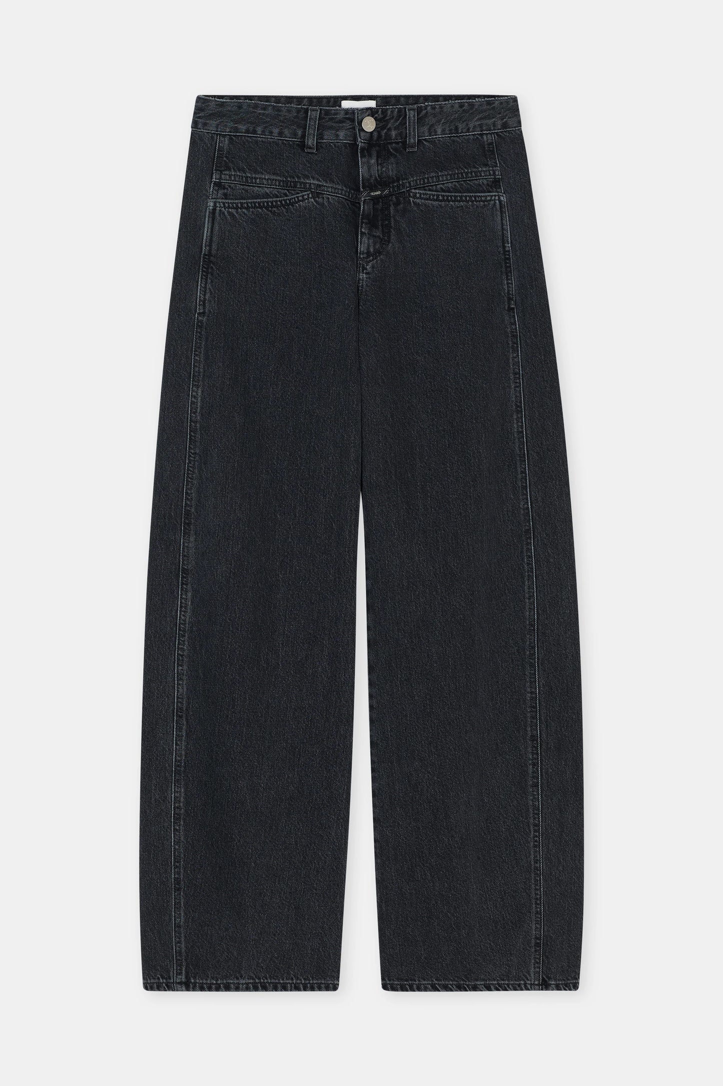 CLOSED TORI-X BARREL JEANS DARK GREY BLACK
