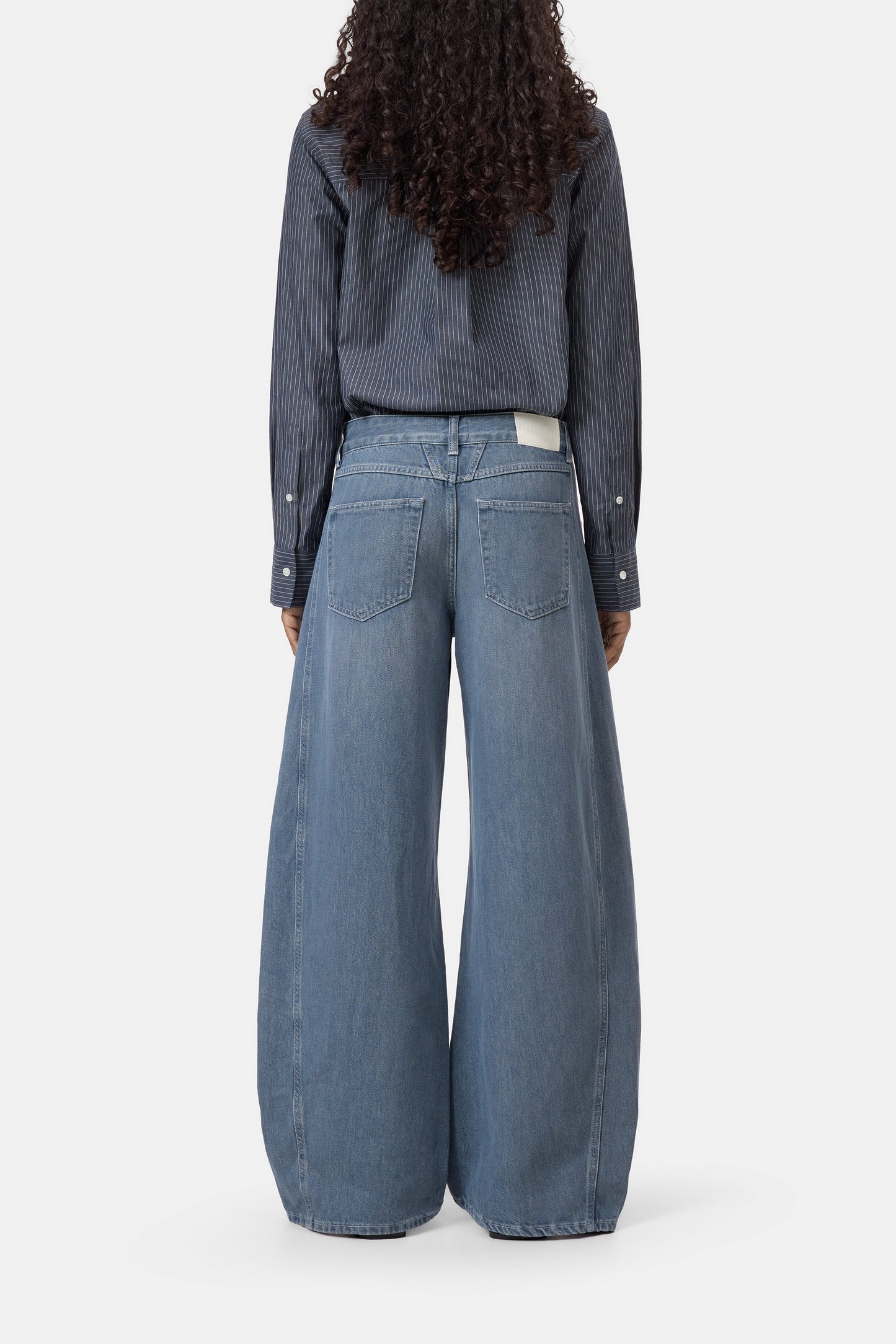 CLOSED TORI-X BARREL JEANS MID GREY