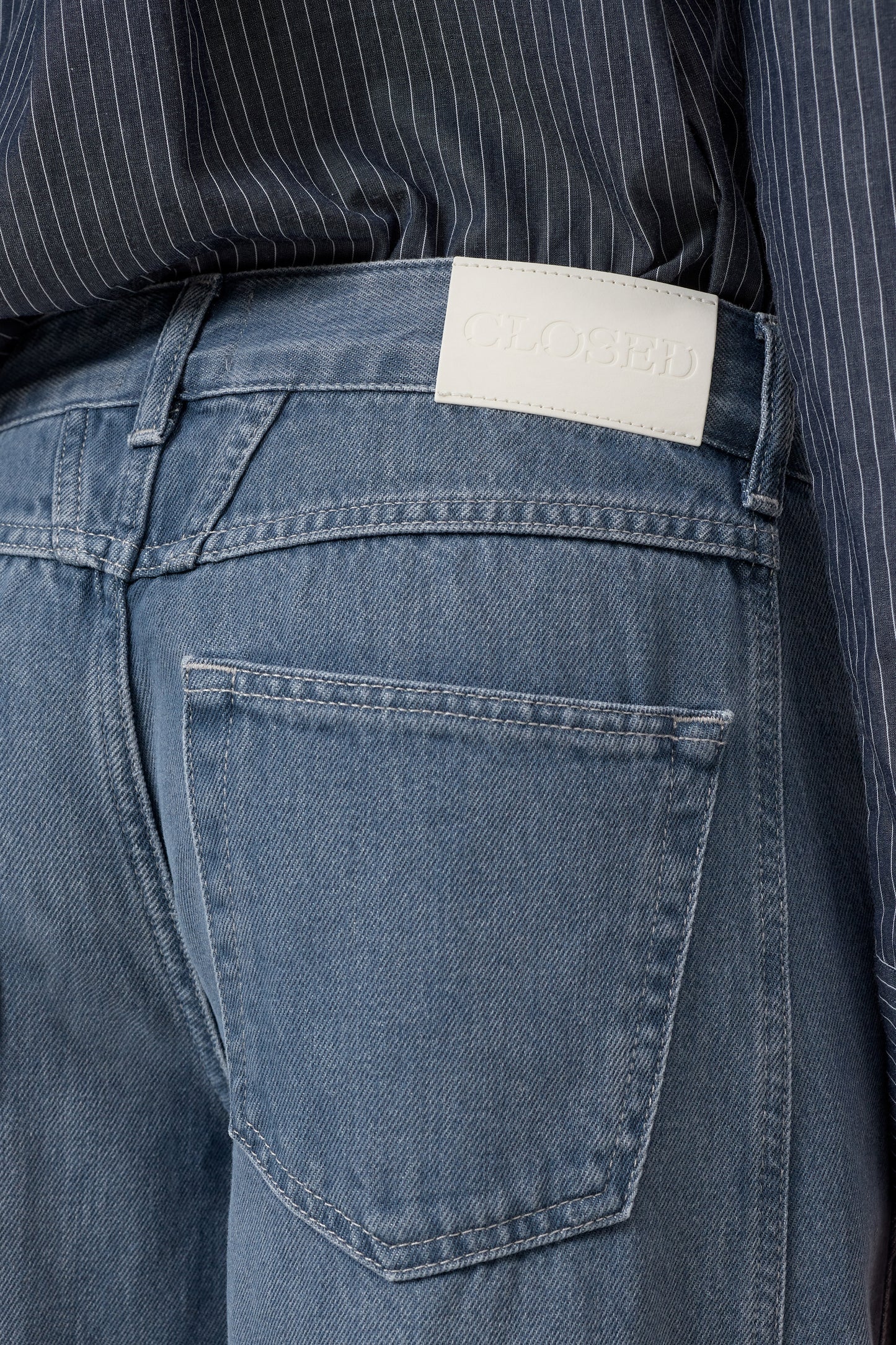 CLOSED TORI-X BARREL JEANS MID GREY