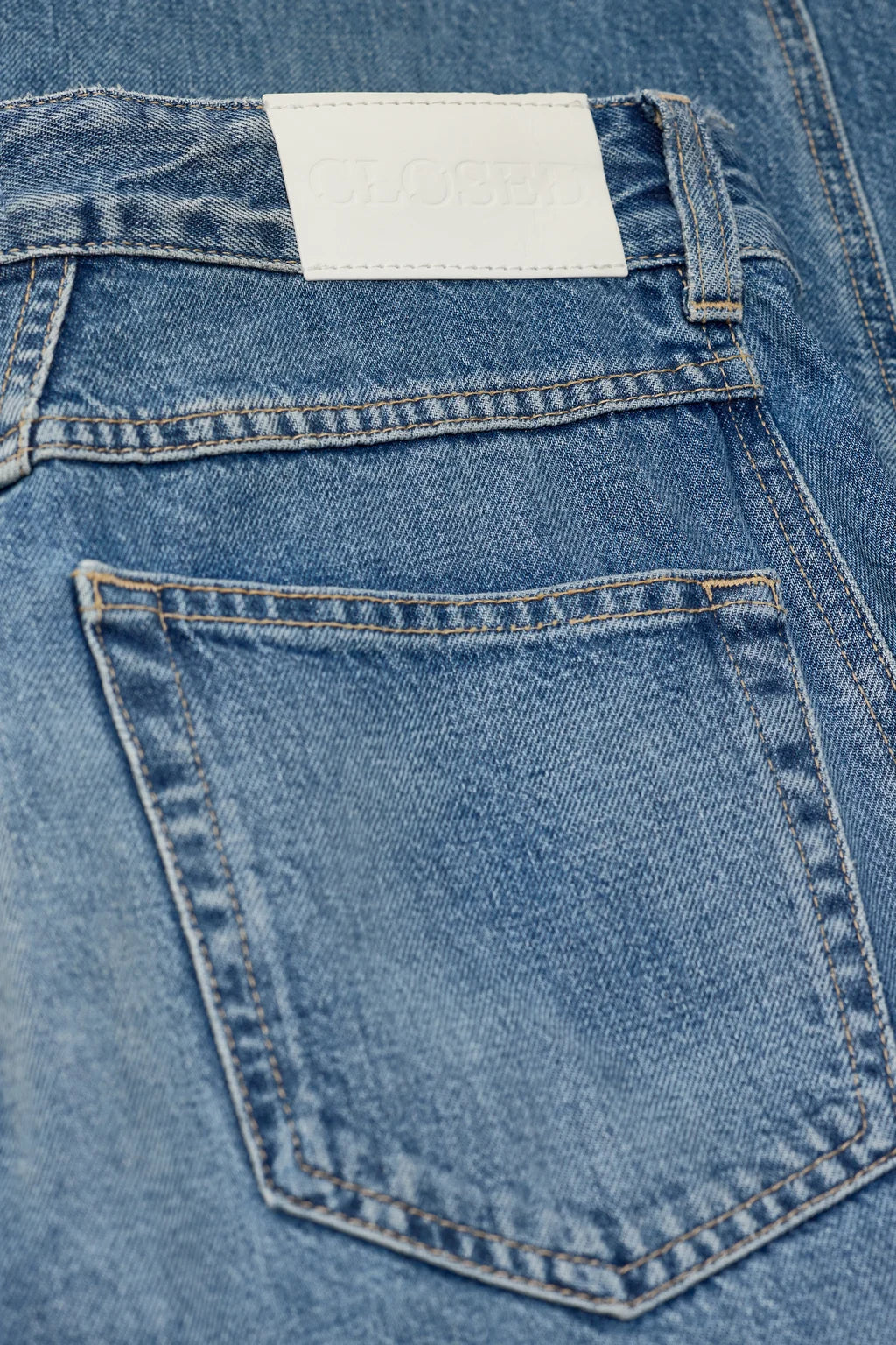 CLOSED TORI-X BARREL JEANS MID BLUE - S. LABELS