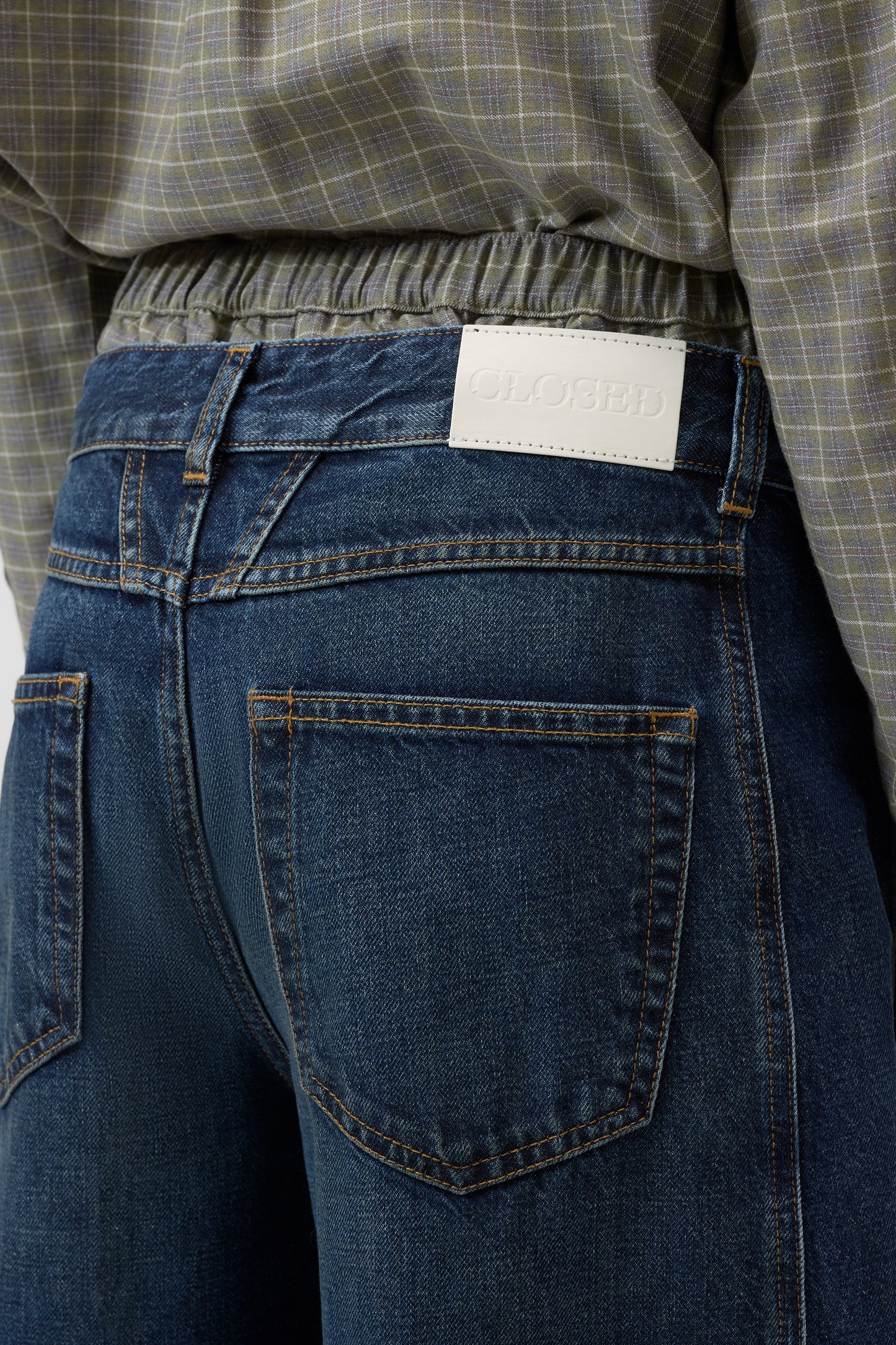 CLOSED TORI-X BARREL JEANS DARK BLUE