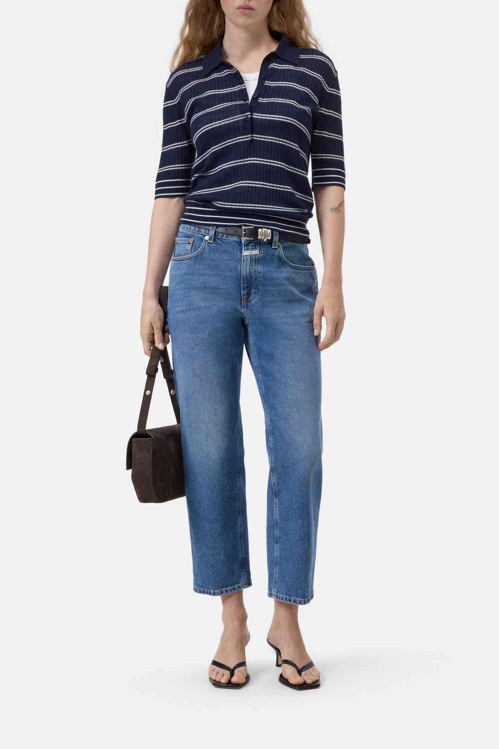 CLOSED MILO STRAIGHT JEANS MID BLUE