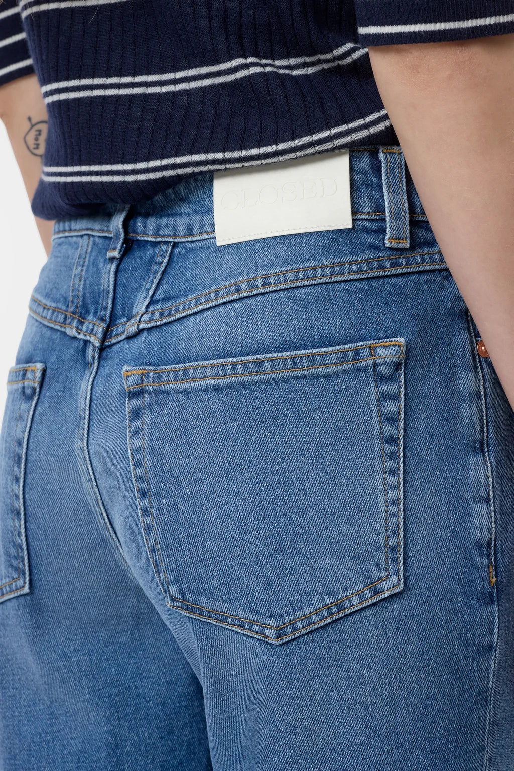 CLOSED MILO STRAIGHT JEANS MID BLUE