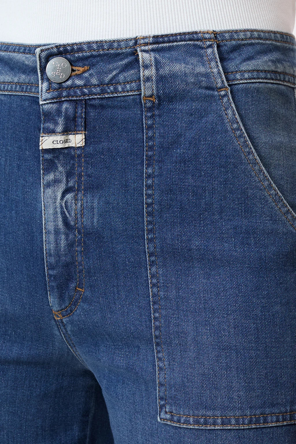 CLOSED ARIA FLARED JEANS MID BLUE