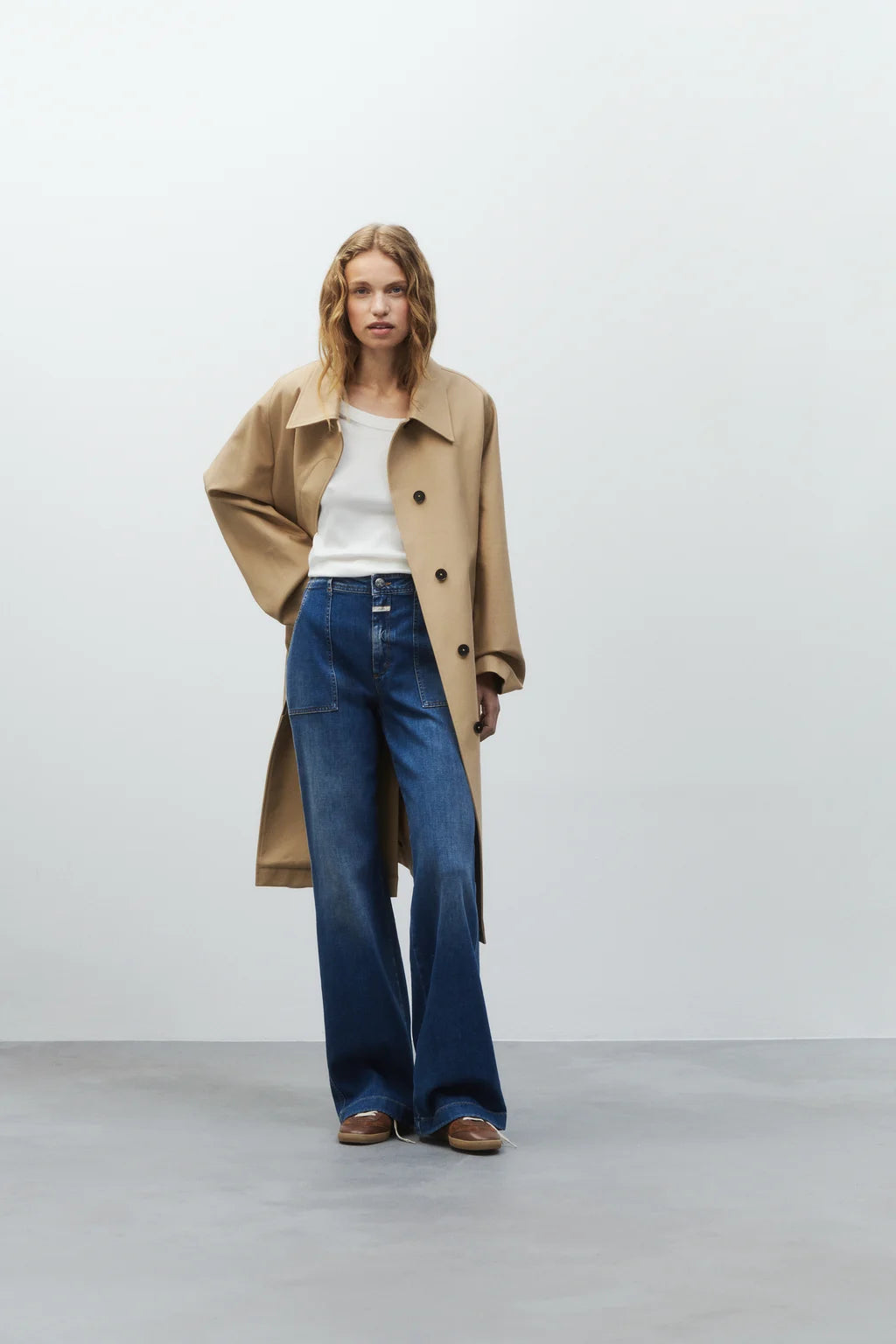 CLOSED ARIA FLARED JEANS MID BLUE