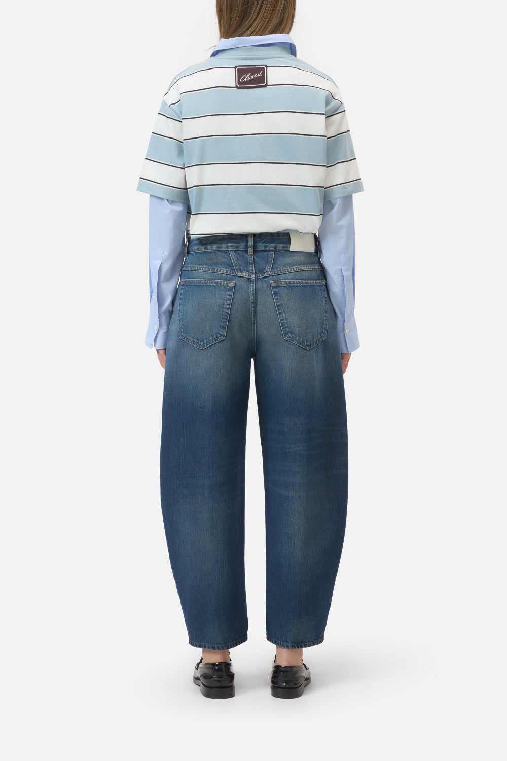 CLOSED JAZZIE BARREL FIT VINTAGE WASH