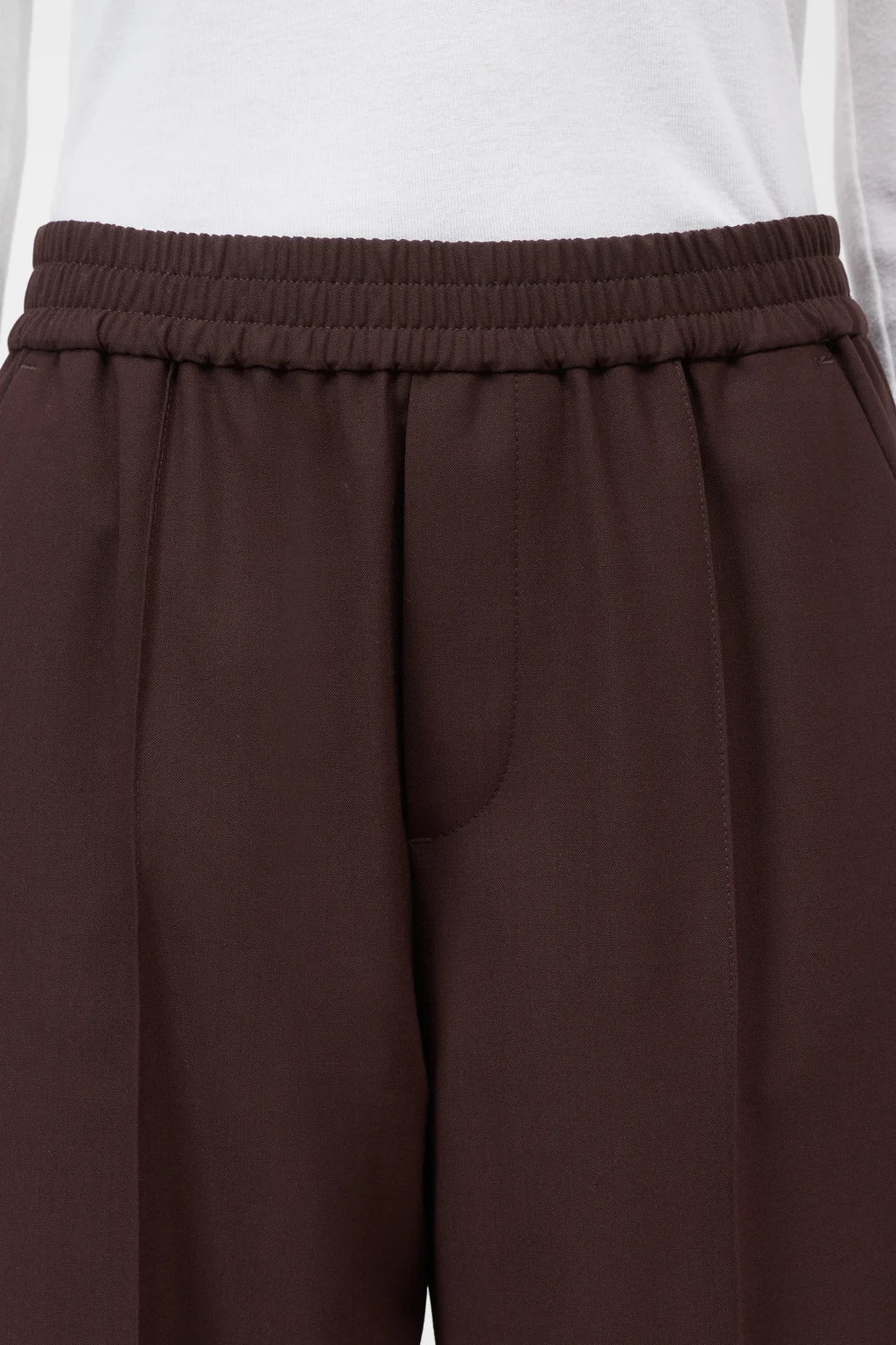 CLOSED WINONA TROUSERS MAHAGONY BROWN